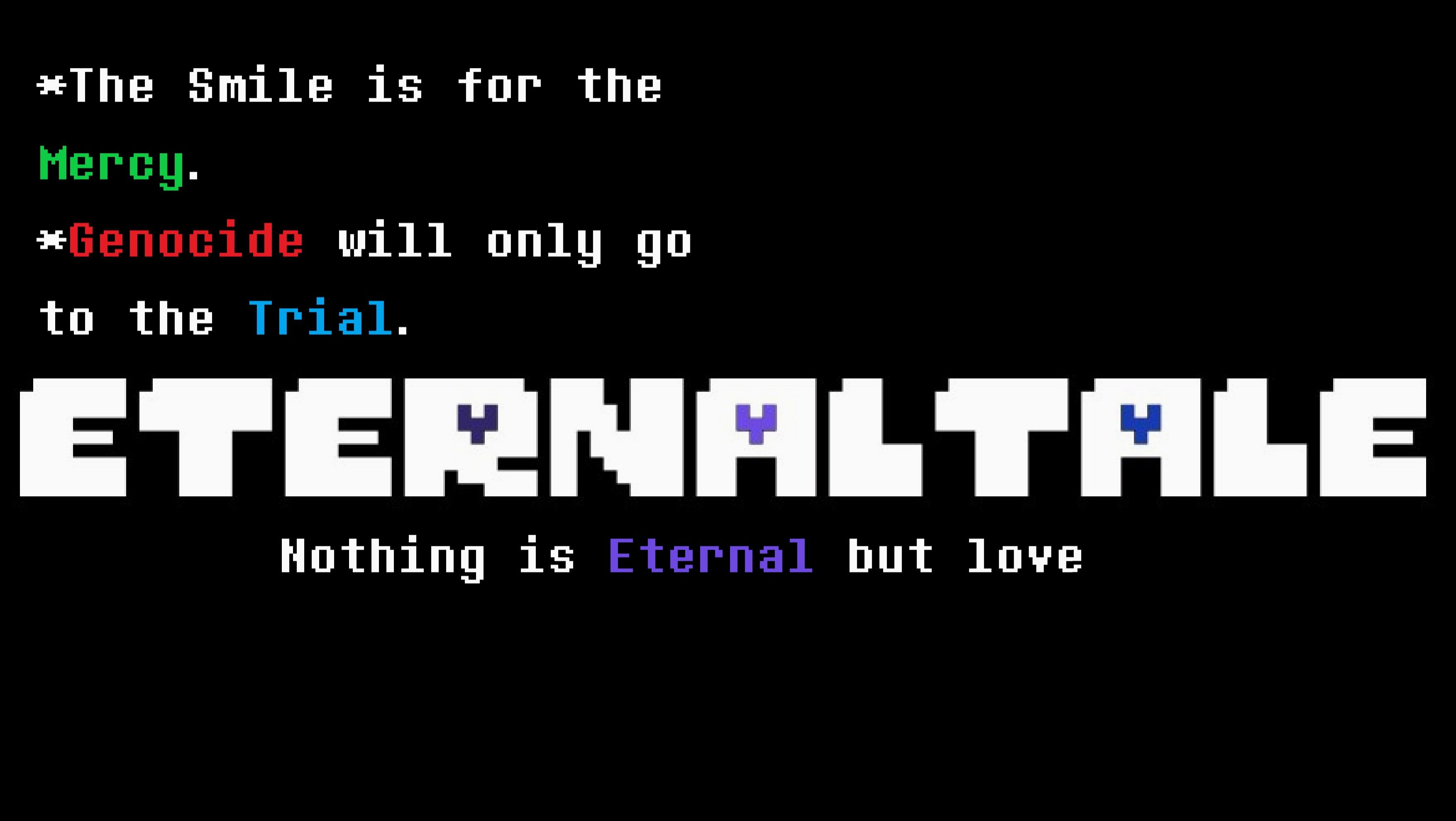 Undertale Au Eternaltale永恒传说背景介绍 哔哩哔哩