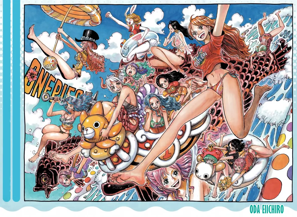 海贼王漫画彩色扉页汇总