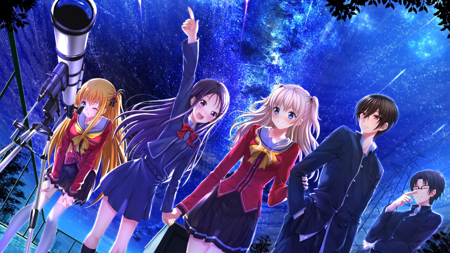 Charlotte夏洛特各超能力人物介绍 一集人物的不介绍 哔哩哔哩