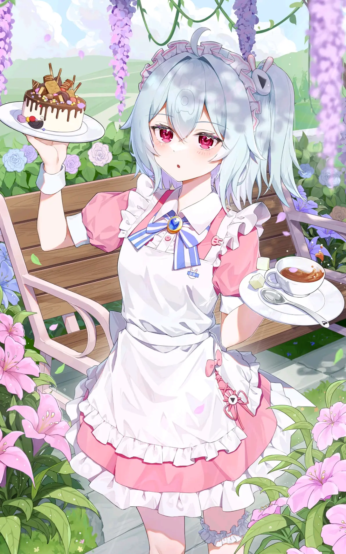 2233茶话会装扮壁纸