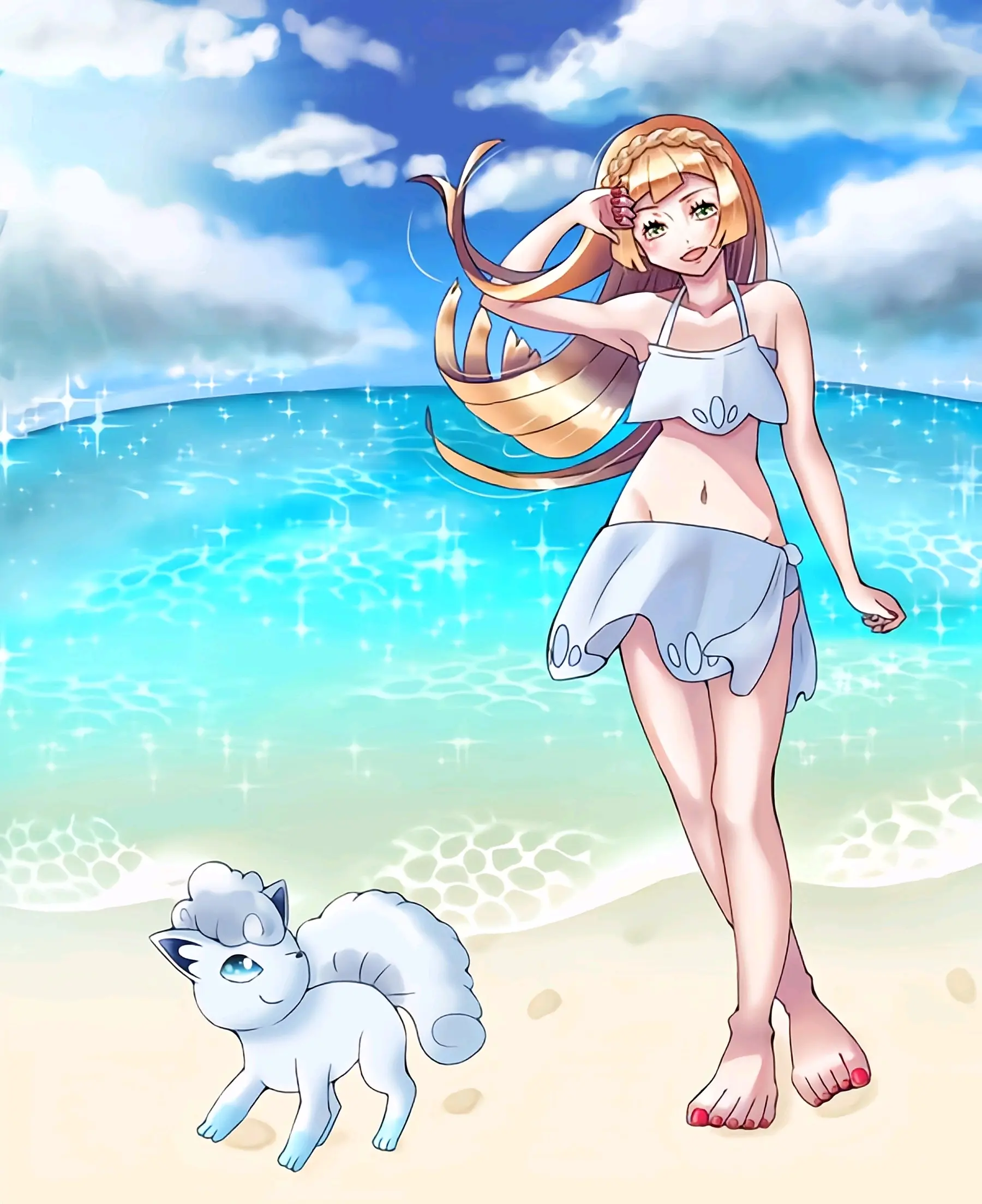 莉莉艾水莲玛奥小智小霞莎莉娜米茹菲露莎米奈阿塞罗拉阿阳美月