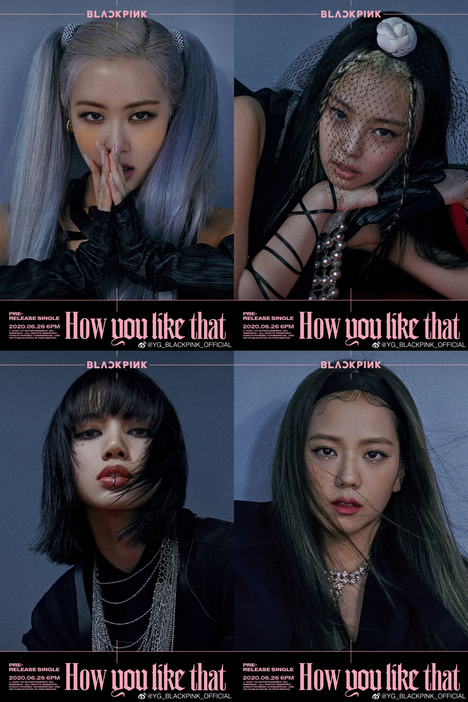 blackpink超强回归～how you like that?