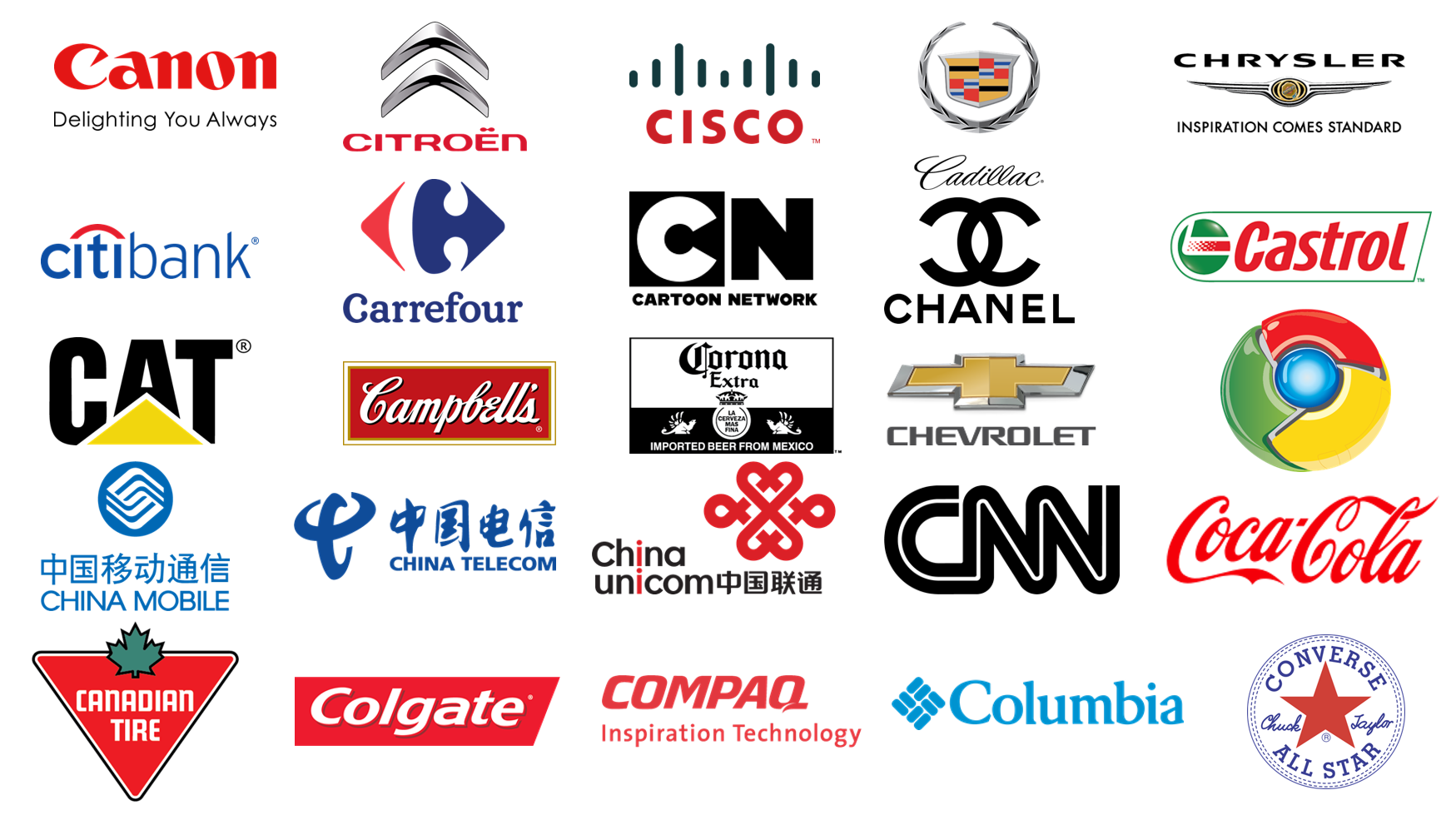 Famous Brand Logos Letter C 哔哩哔哩