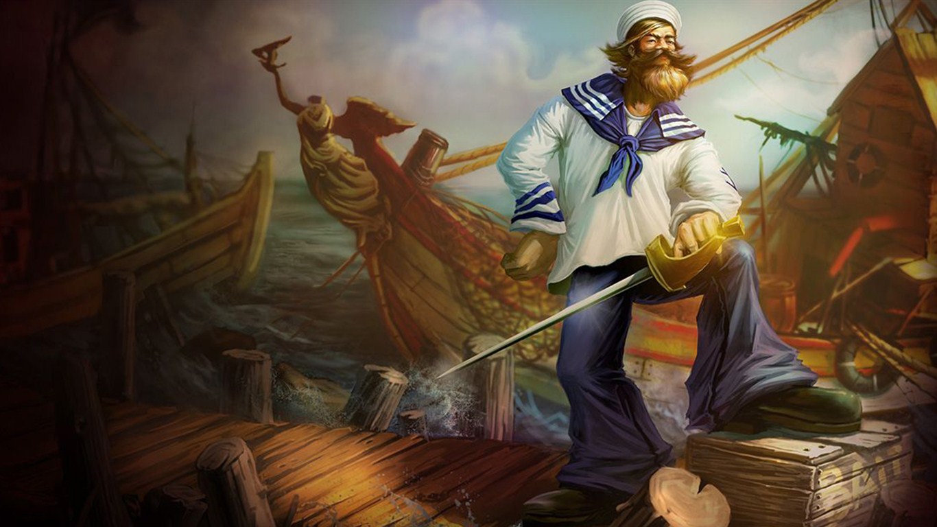 海盗船长|插画|游戏原画|灭霸君 - 原创作品 - 站酷 (ZCOOL)