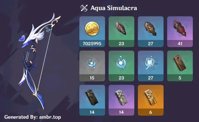 原神2 7夜兰 久岐忍突破材料 麒麟弓所需材料 特色料理预览 哔哩哔哩 原神2 7夜兰 久岐忍突破材料 麒麟弓所需材料 特色料理预览 哔哩哔哩