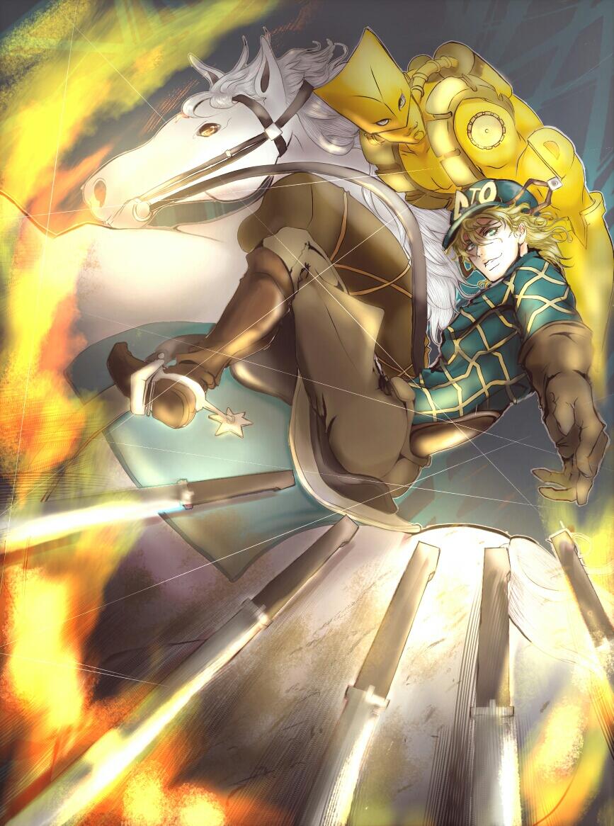 【JOJO同人图集】骇人巨兽——迪亚哥·布兰度(第20期) - 哔哩哔哩