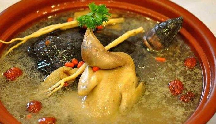 十大名菜超级补的飞龙汤