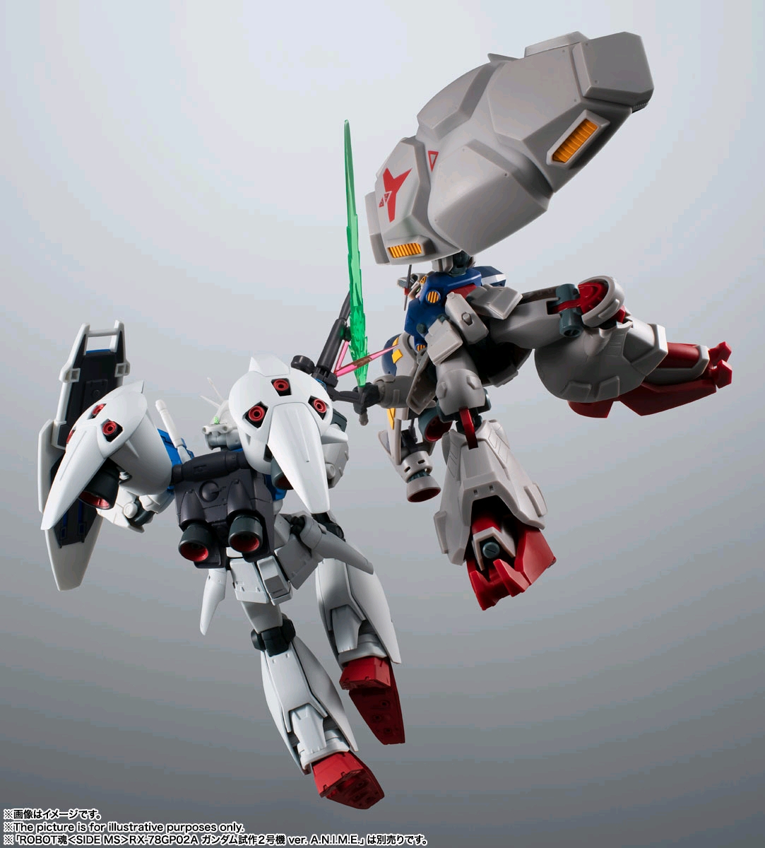 通贩【robot魂】rx-78gp01fb 高达试作1号机 全方位推进型 ver. a.n.