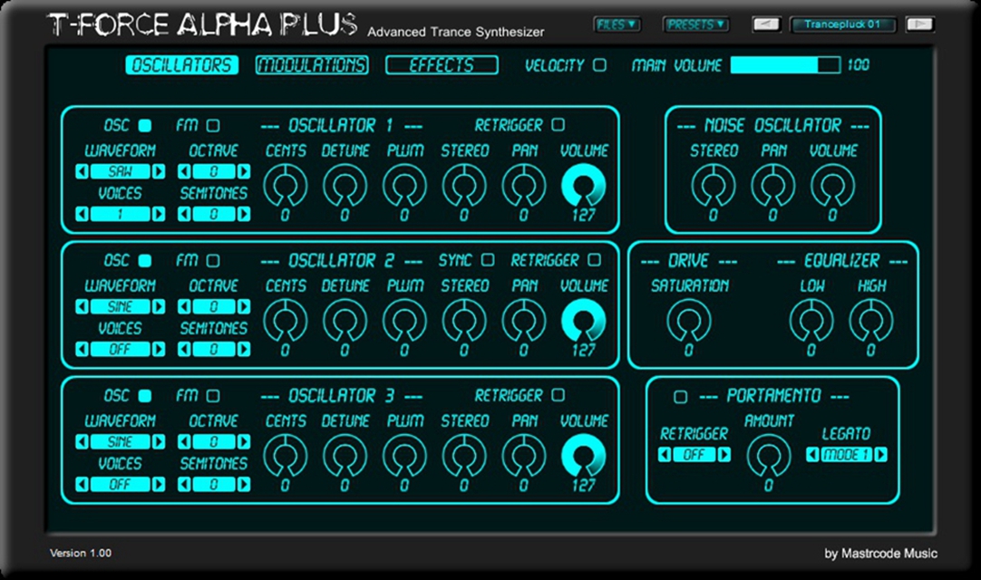 【插件】t-force alpha plus合成器,trance音樂專屬