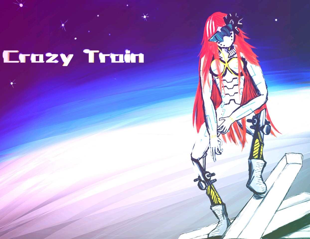 自制替身crazytrain疯狂列车