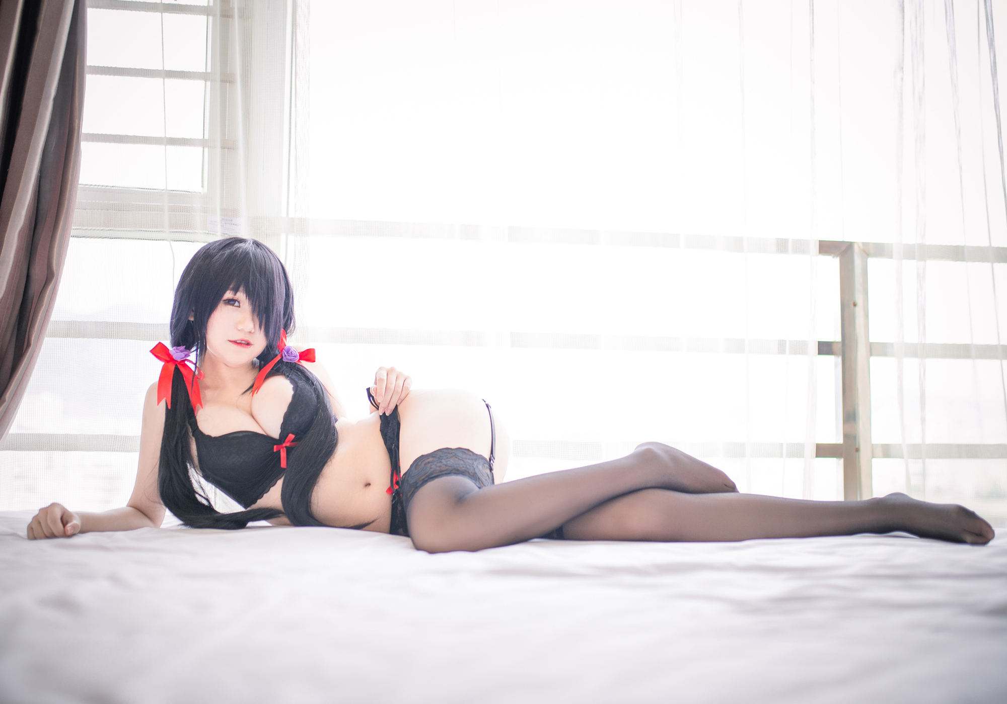 Yoko宅夏狂三内衣cosplay7