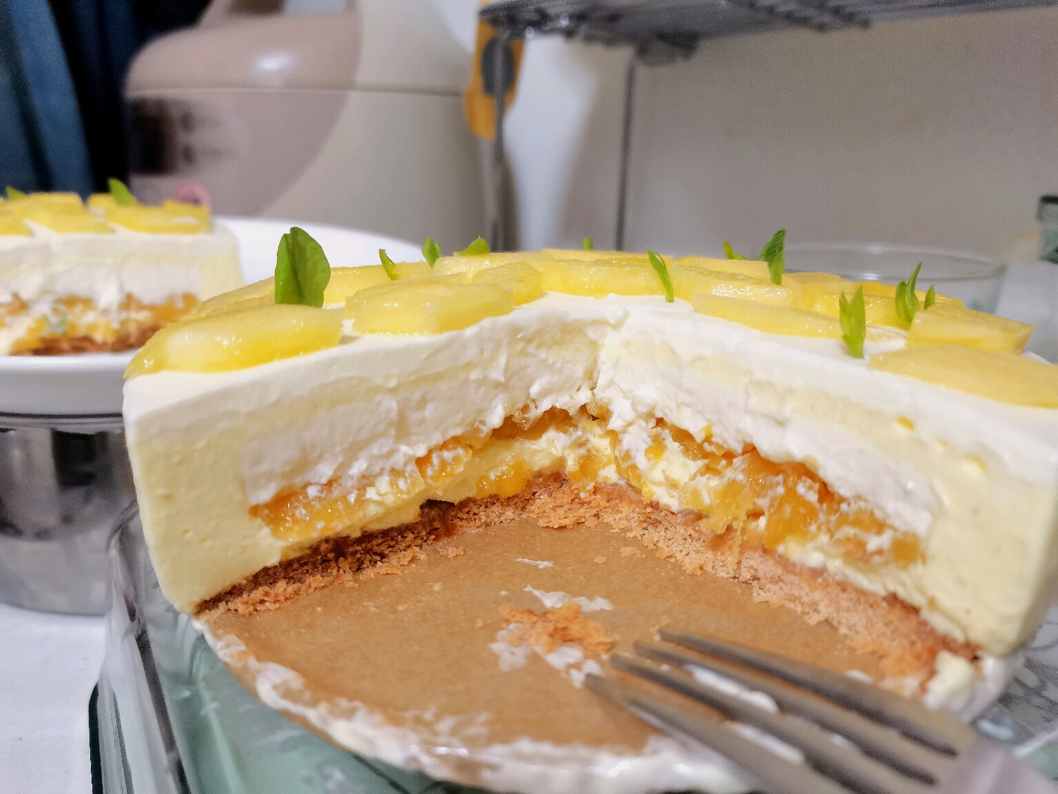 爱厨房的幸福之味: 菠萝蜜蛋糕