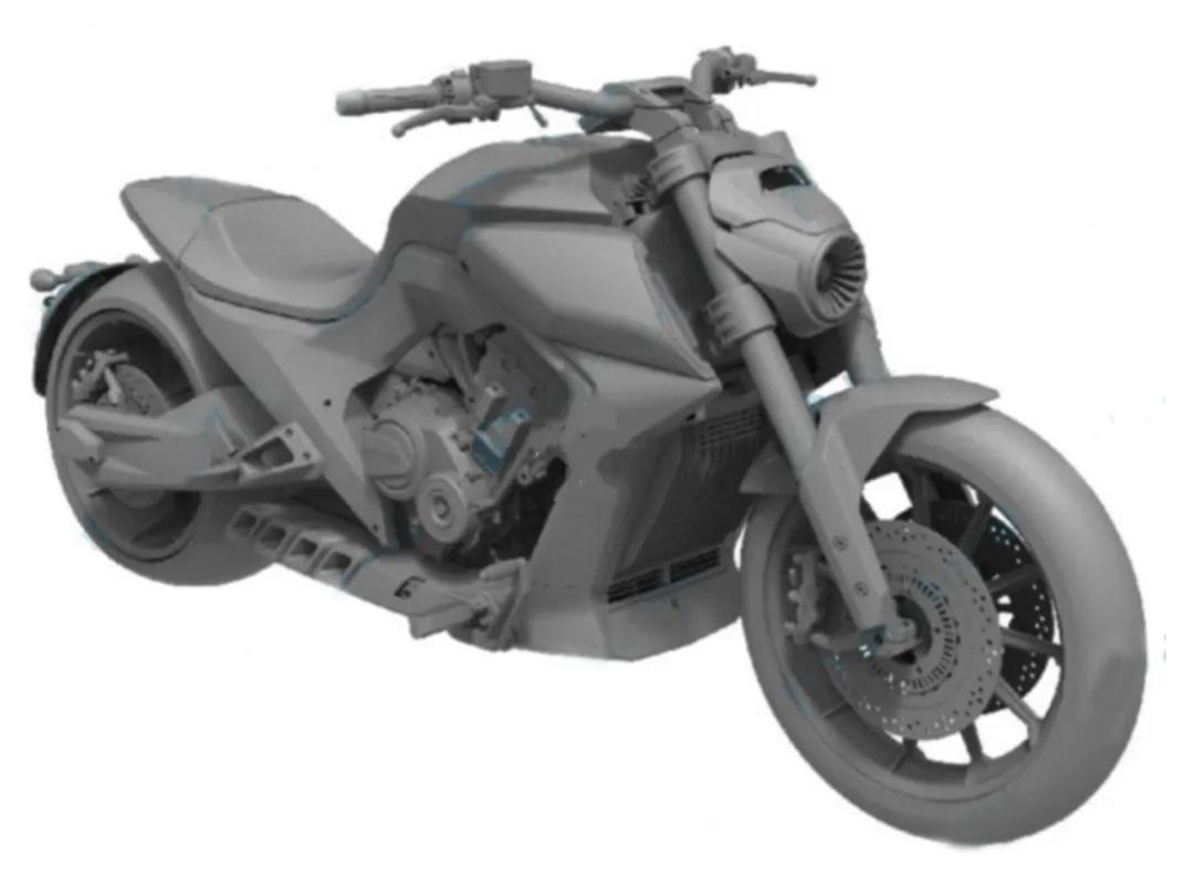 国产摩托唯二搅局者——奔达亮相四缸680cc发动机bf01巡航车