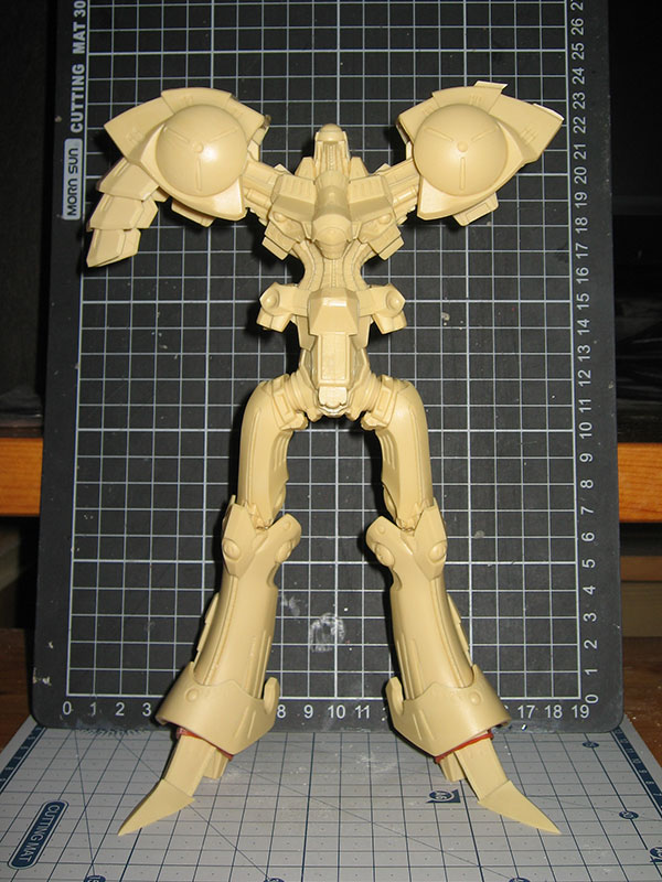 五星物语 高达 GK模型制作教程--06固定自由姿