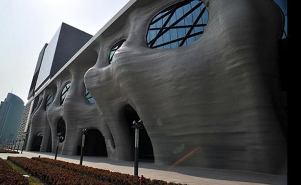 上海喜马拉雅中心(图源:矶崎新 胡倩工作室官网)