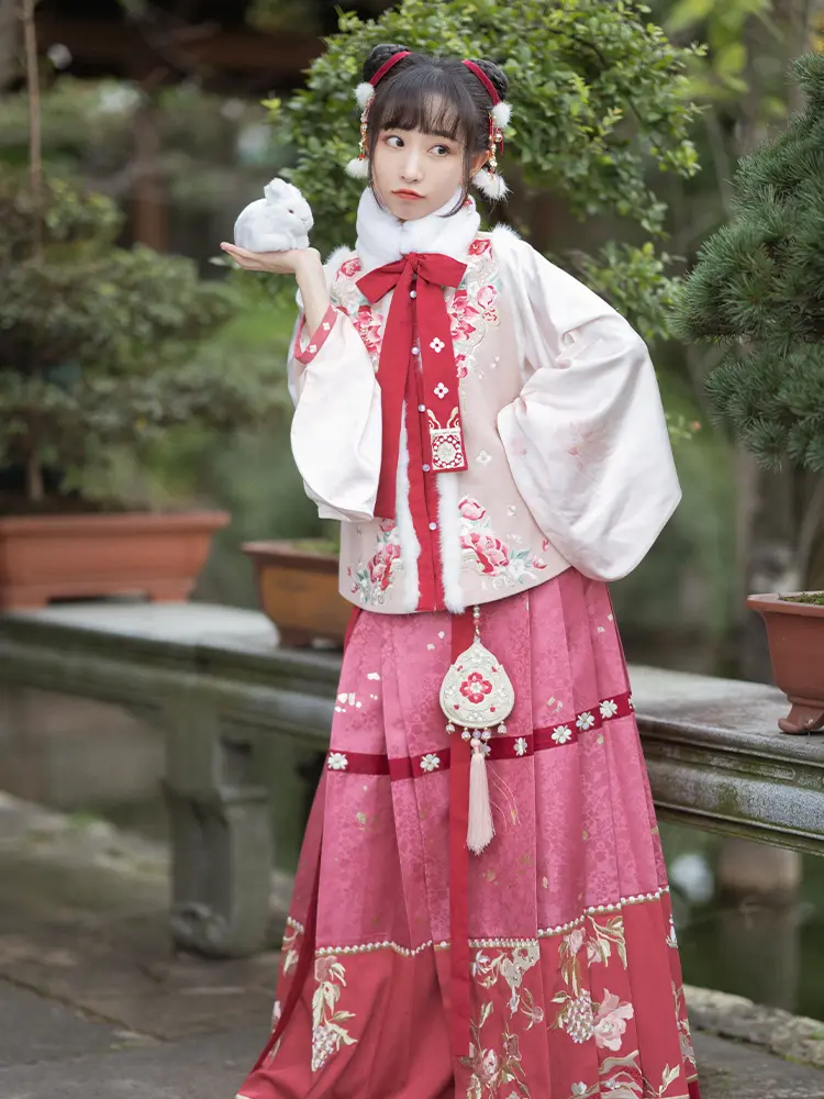 秋冬汉服怎么搭配 这些搭配神器伴你过冬 颜值超高还保暖 哔哩哔哩