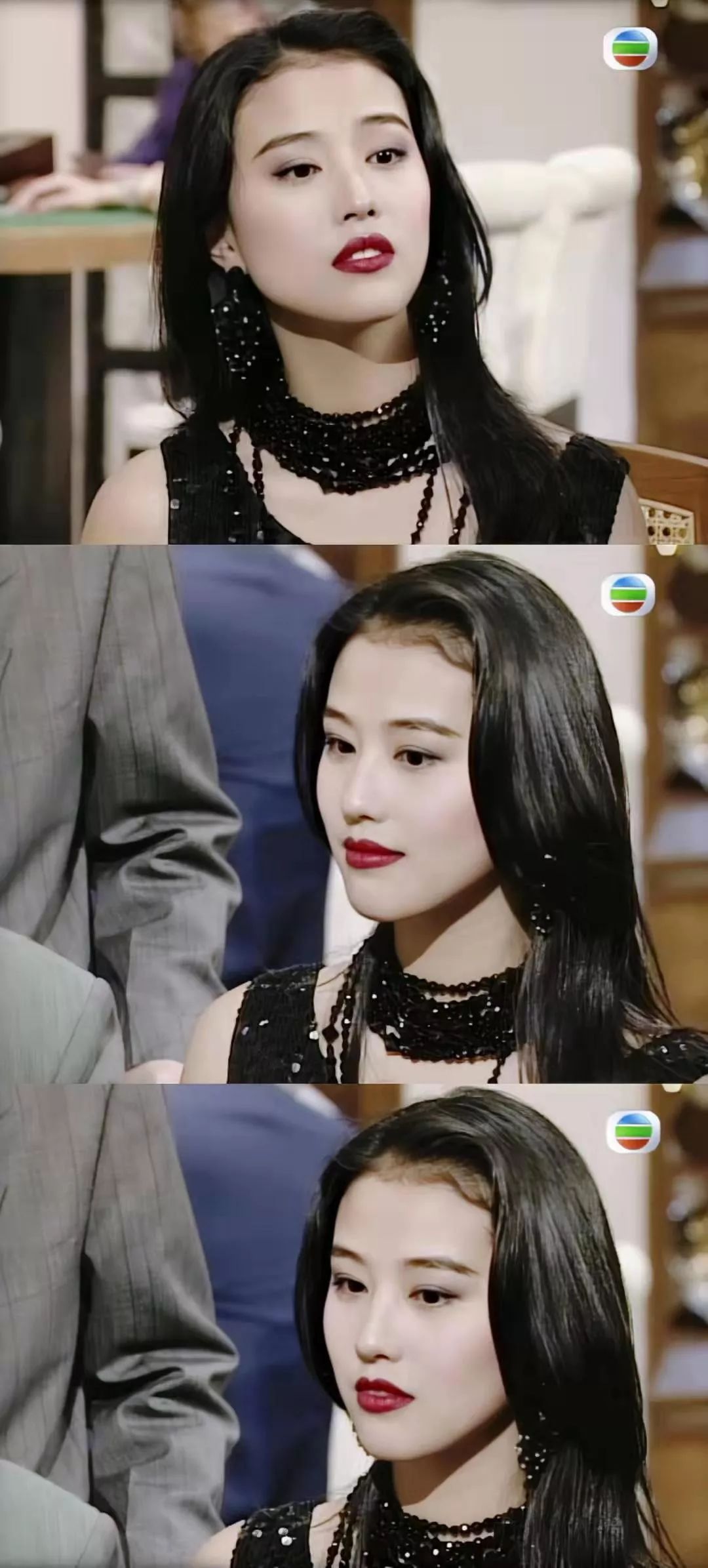 港风穿搭周海媚雌雄大老千30套穿搭合集