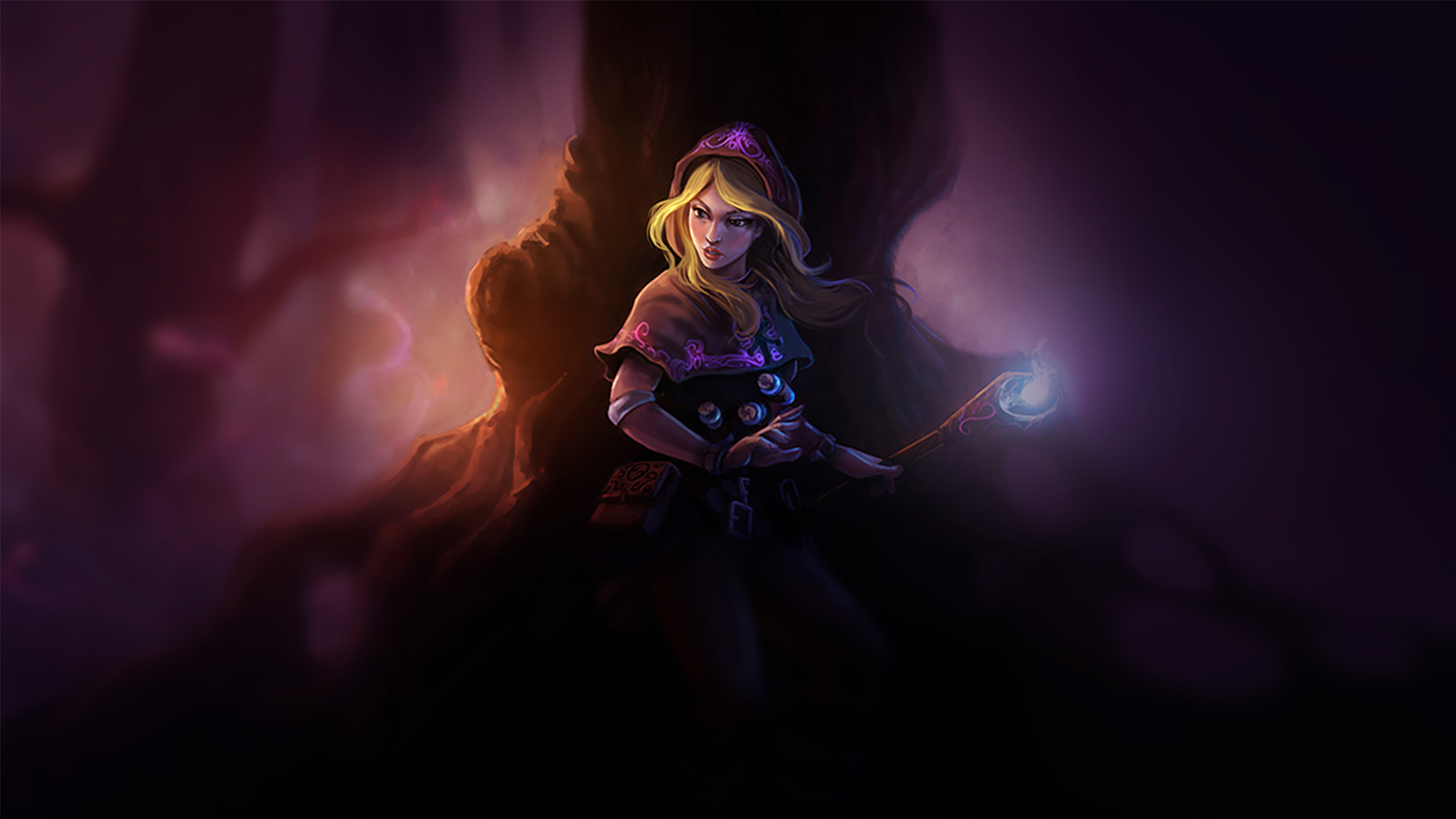 英雄联盟 壁纸 【第33期-光女拉克丝,石头人墨