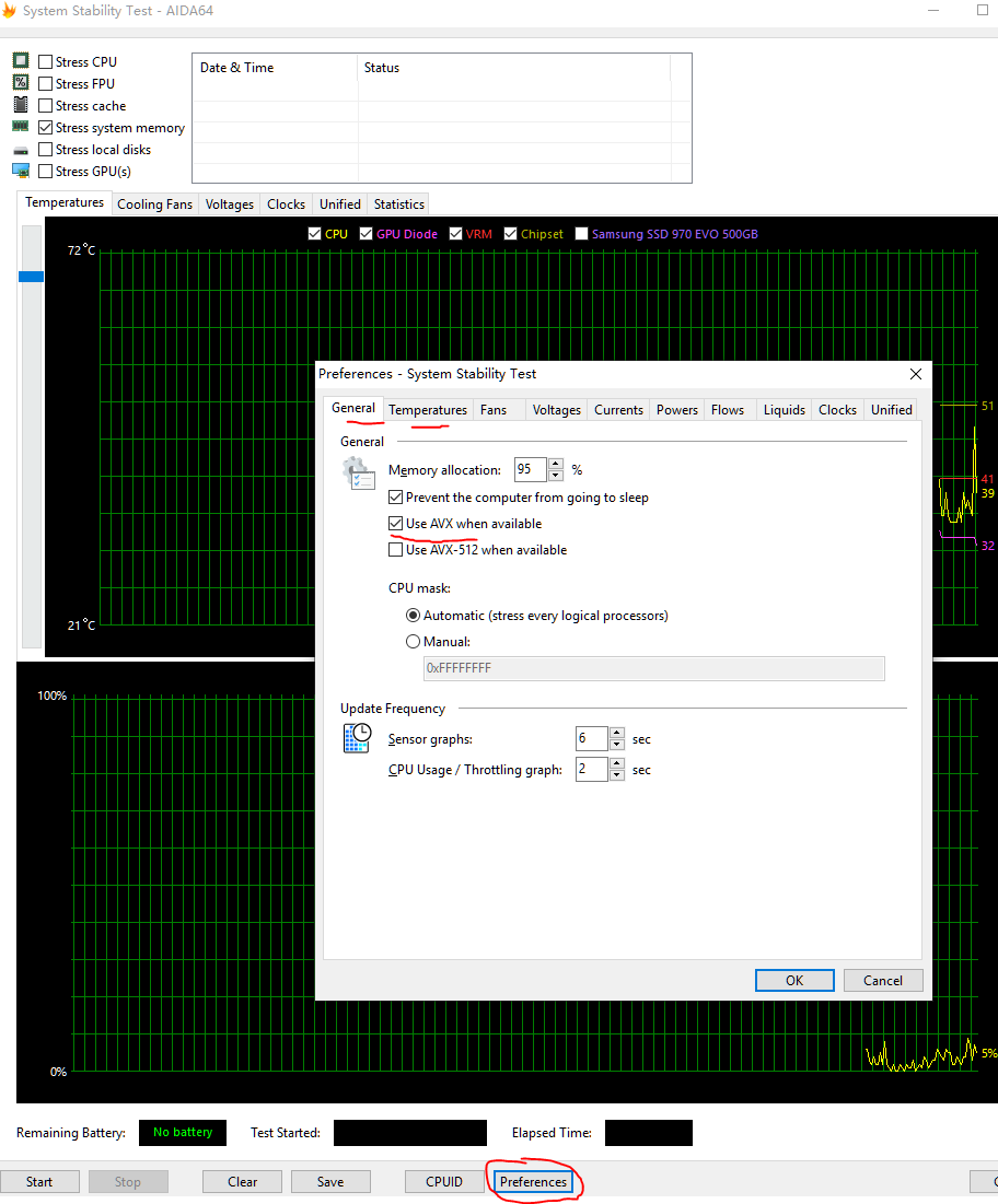 如何对超频内存和CPU进行稳定性测试(图文详细版α1.55*) - 哔哩哔哩