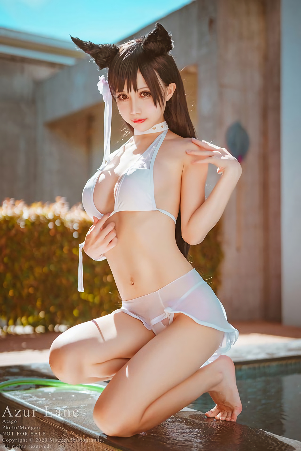 Azur Lane cosplay爱宕盛夏进行曲6