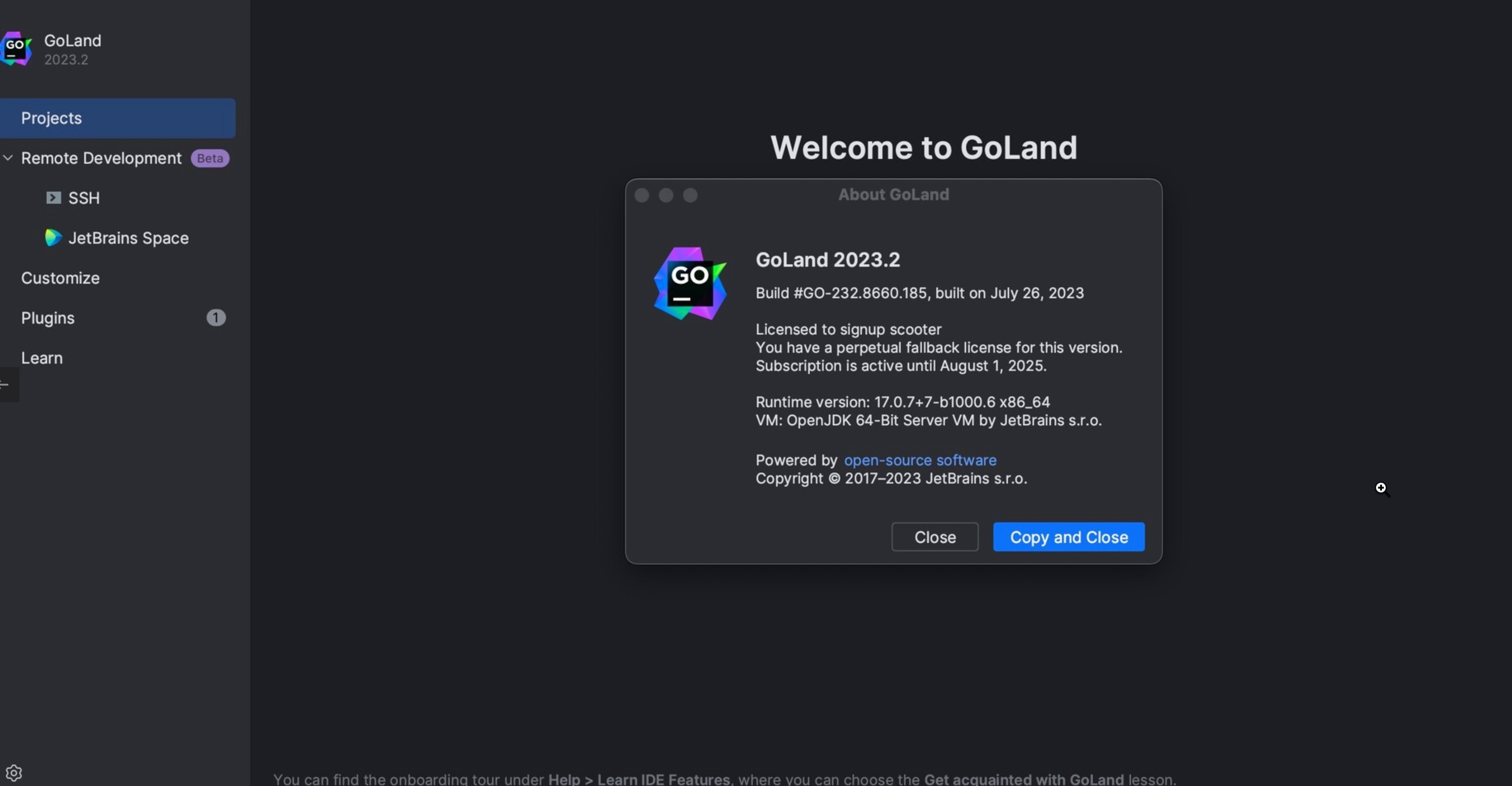 JetBrains GoLand 2023 For Mac(GO语言集成开发工具环境) - 哔哩哔哩