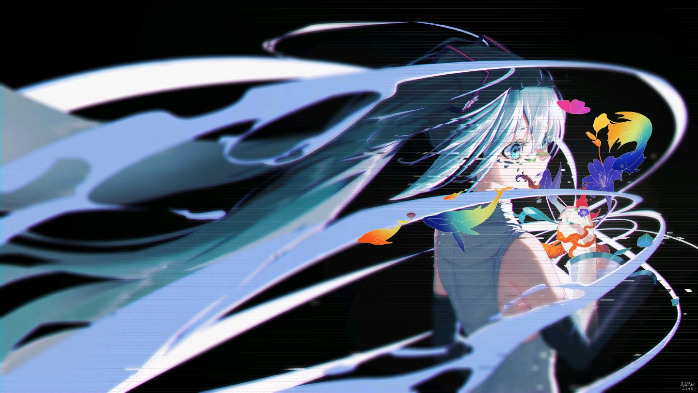 『初音ミク』16周年纪念贺图100张ღˇ