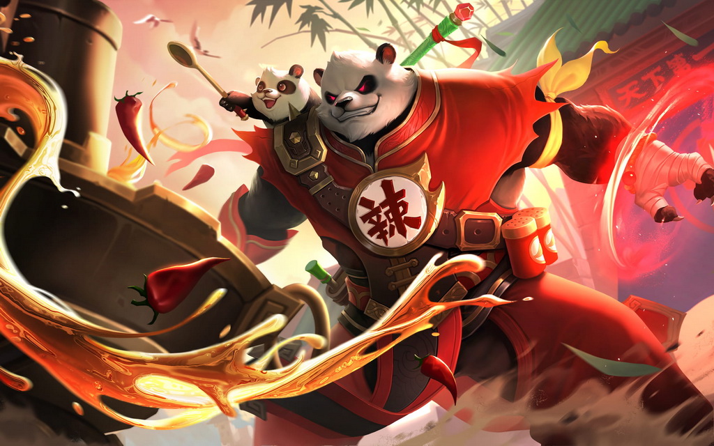 熊猫武僧
