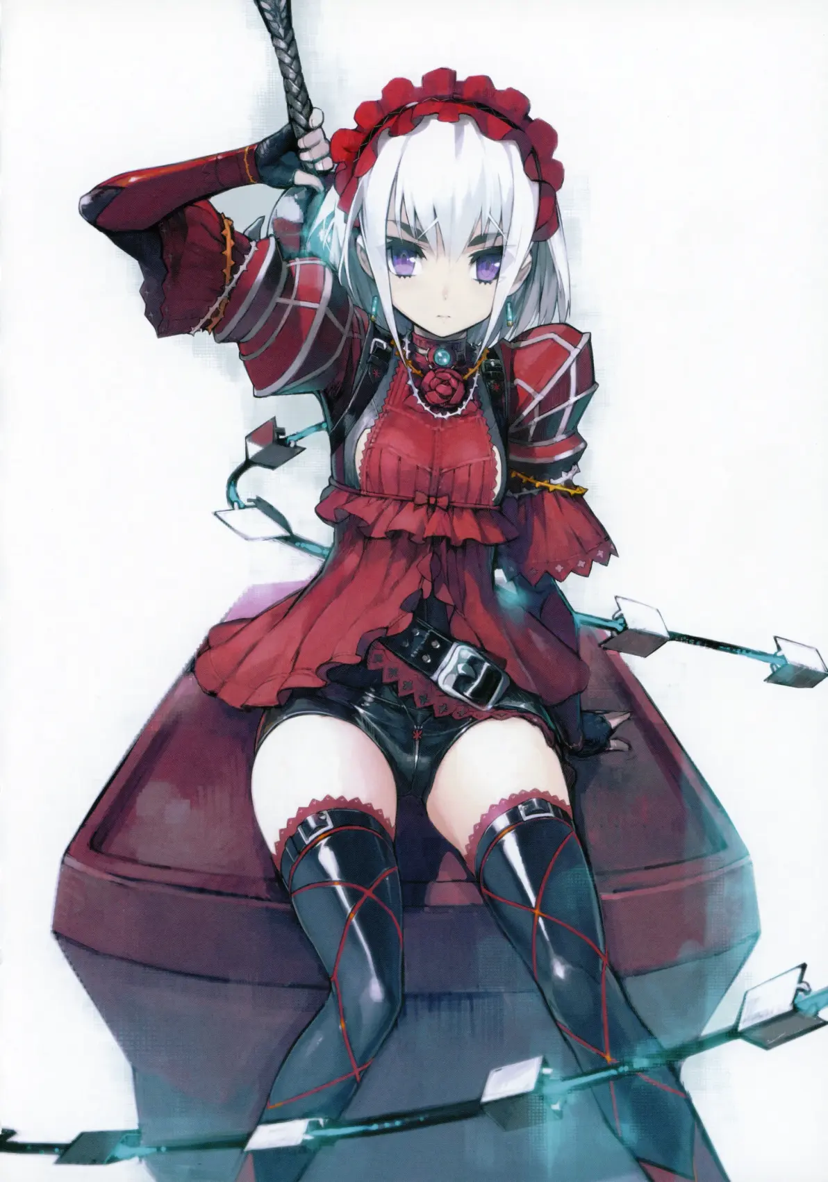 棺姬嘉依卡 なまにくatk 小说插画集