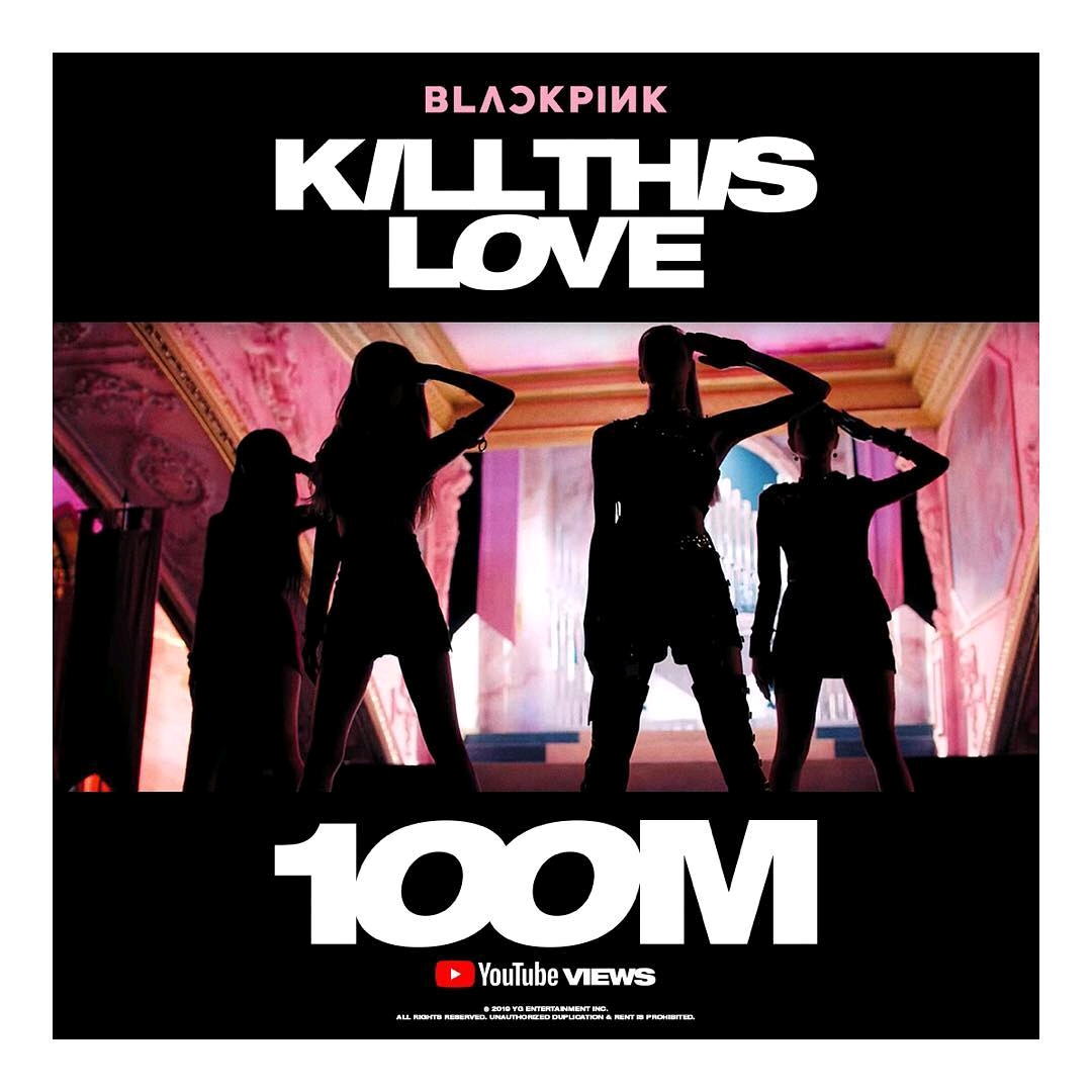 Blackpink新曲kill This Love Mv油管播放破亿创新纪录 哔哩哔哩 