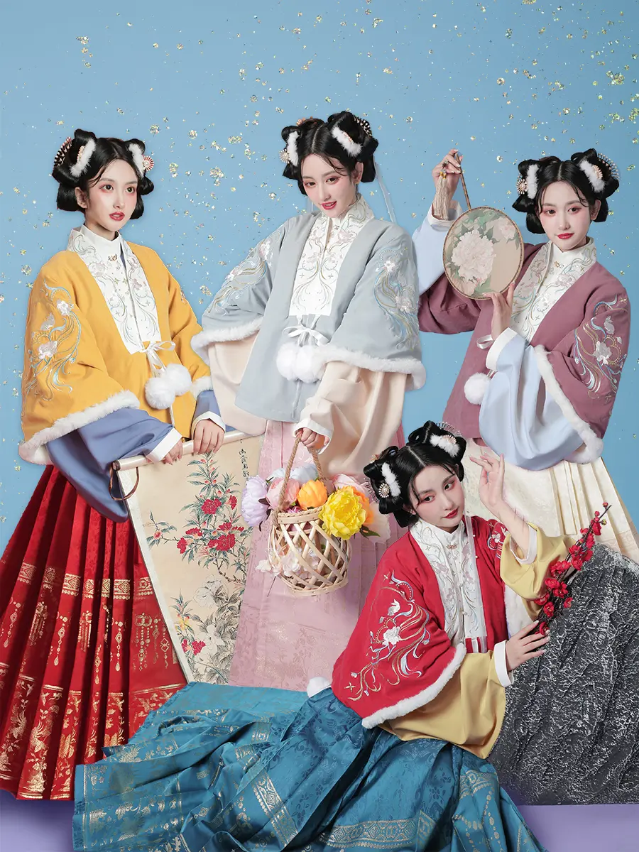 秋冬汉服怎么搭配 这些搭配神器伴你过冬 颜值超高还保暖 哔哩哔哩