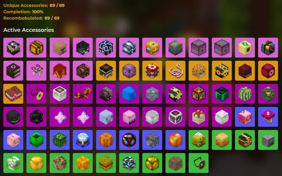 Minecraft Hypixel Skyblock基础知识之护符 哔哩哔哩