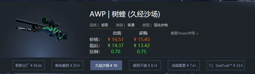 Steam 挂刀低价7折余额低至59折 7折买新游戏 哔哩哔哩