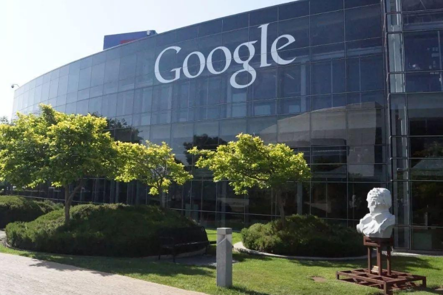 图为谷歌总部大楼