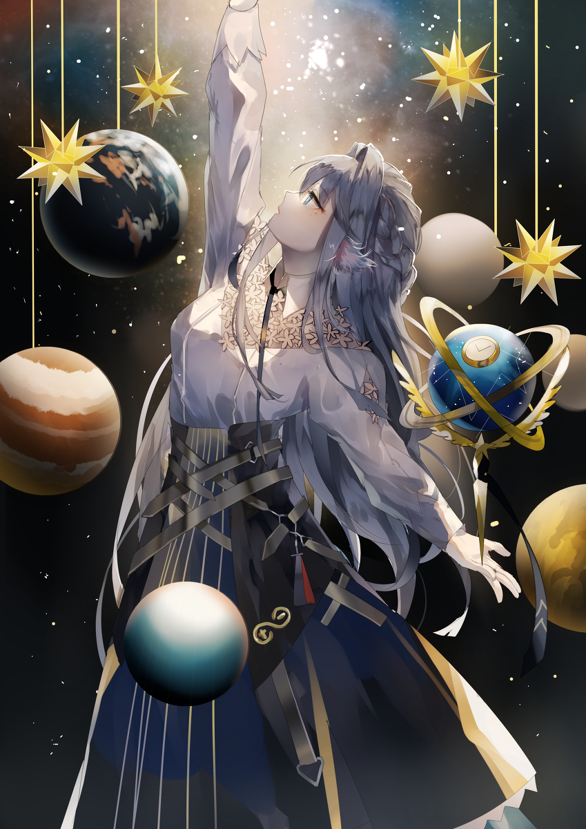 【明日方舟】插图.星极
