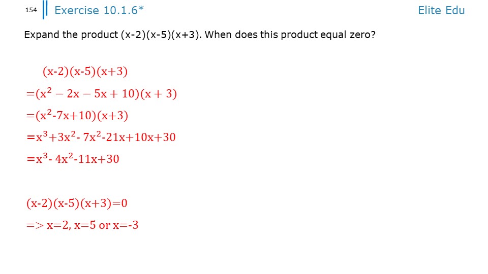 Introduction to algebra aops chapter 10 quadratic equations 