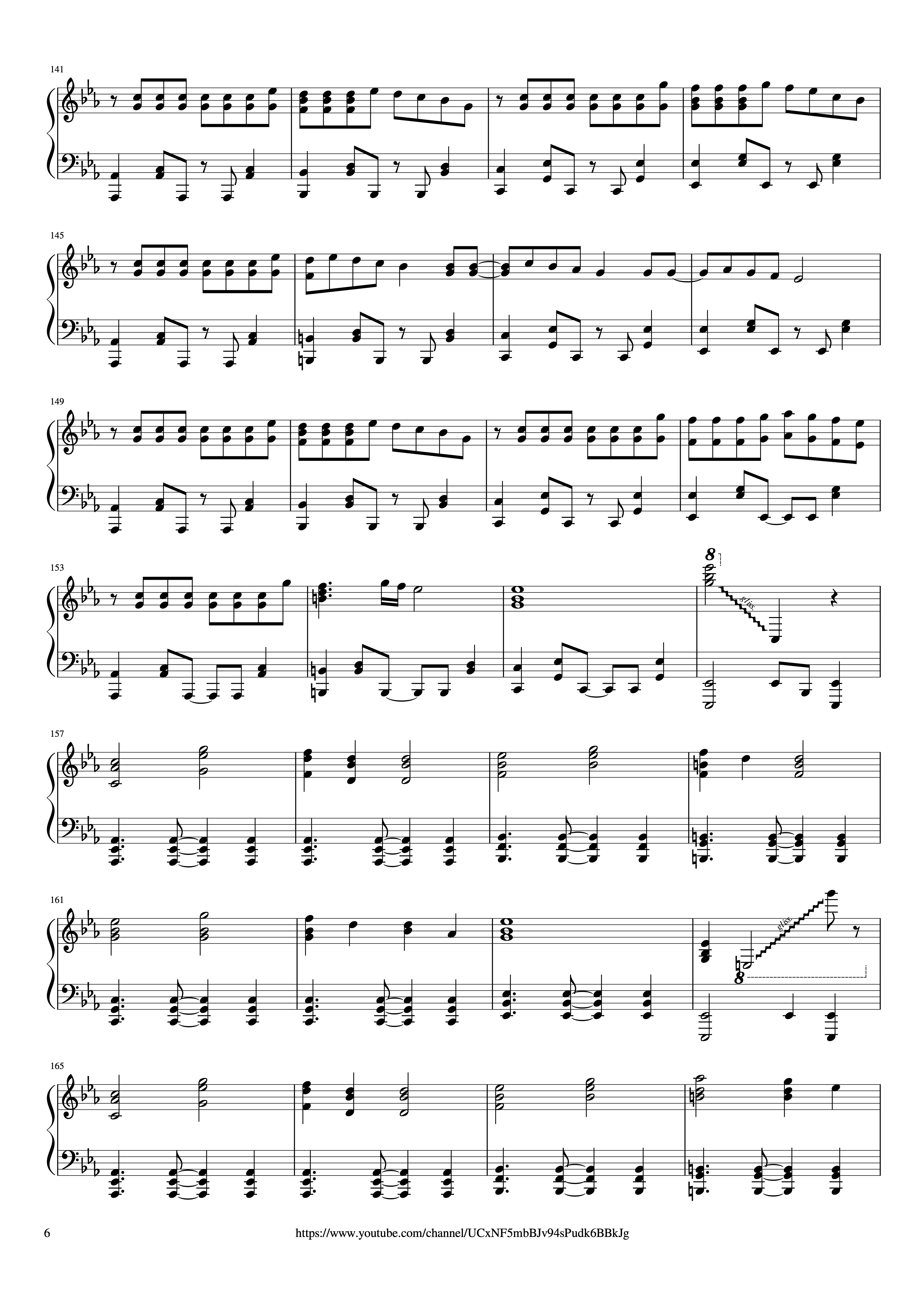 「ヒースサイン」v字手势钢琴谱