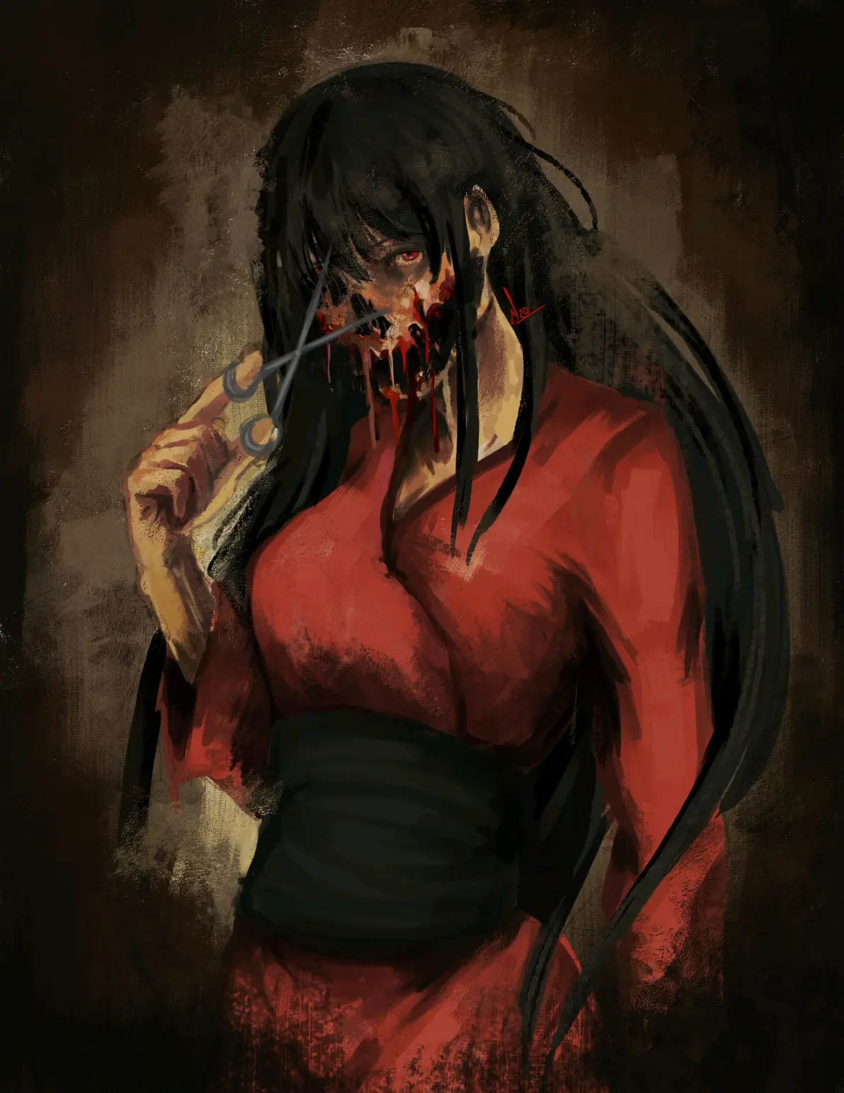 裂嘴妖怪——裂口女图集