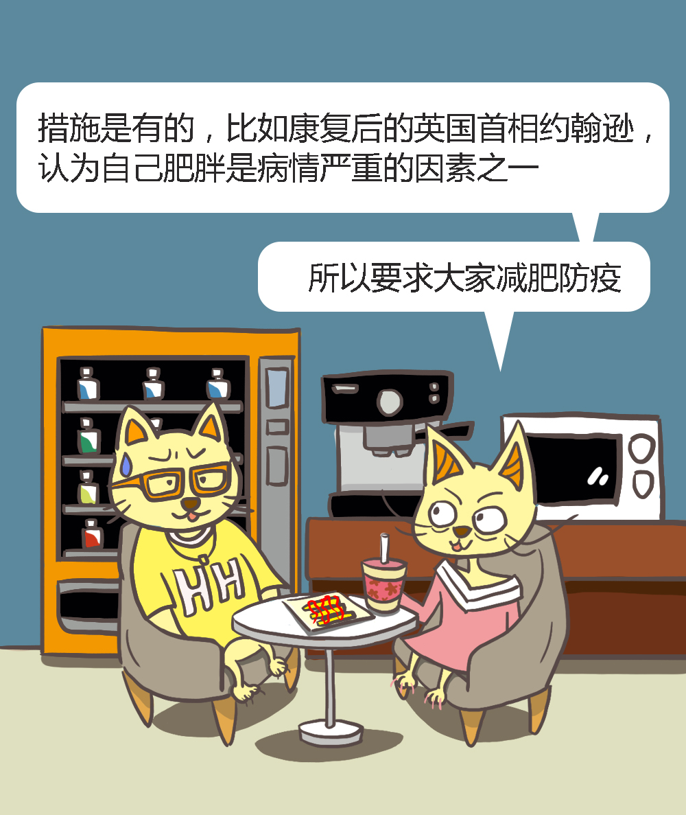 减肥抗疫真有用群体免疫被打脸丨阿喵爱摸鱼