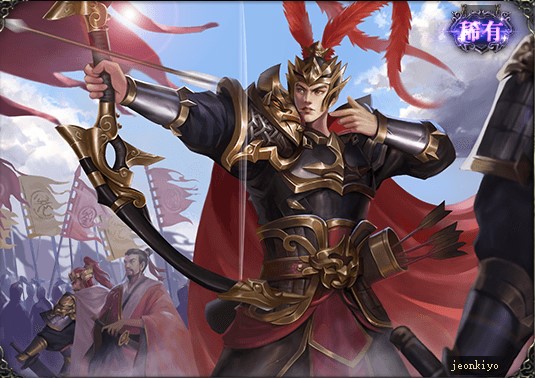 三国杀游戏的武将皮肤以及台词吕布 哔哩哔哩