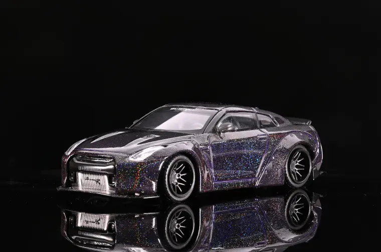 MINIGT 【35#】 LBWORKS Nissan GT-R (R35) Magic Grey - 哔哩哔哩