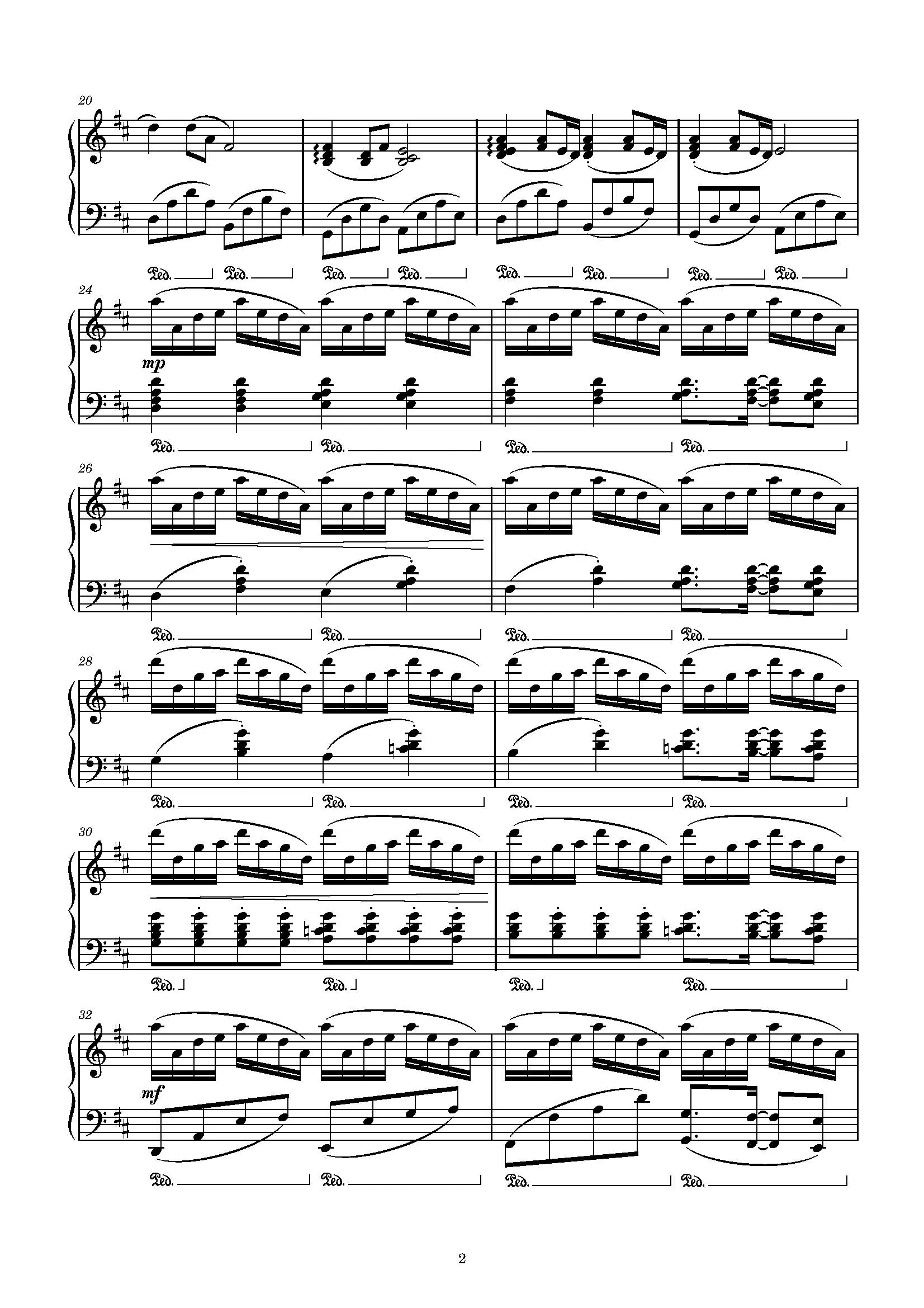 菊次郎的夏天 summer钢琴谱 - 哔哩哔哩