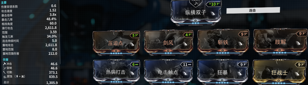 warframe新手配卡攻略zephyrp狂鲨p皇家拐刃p