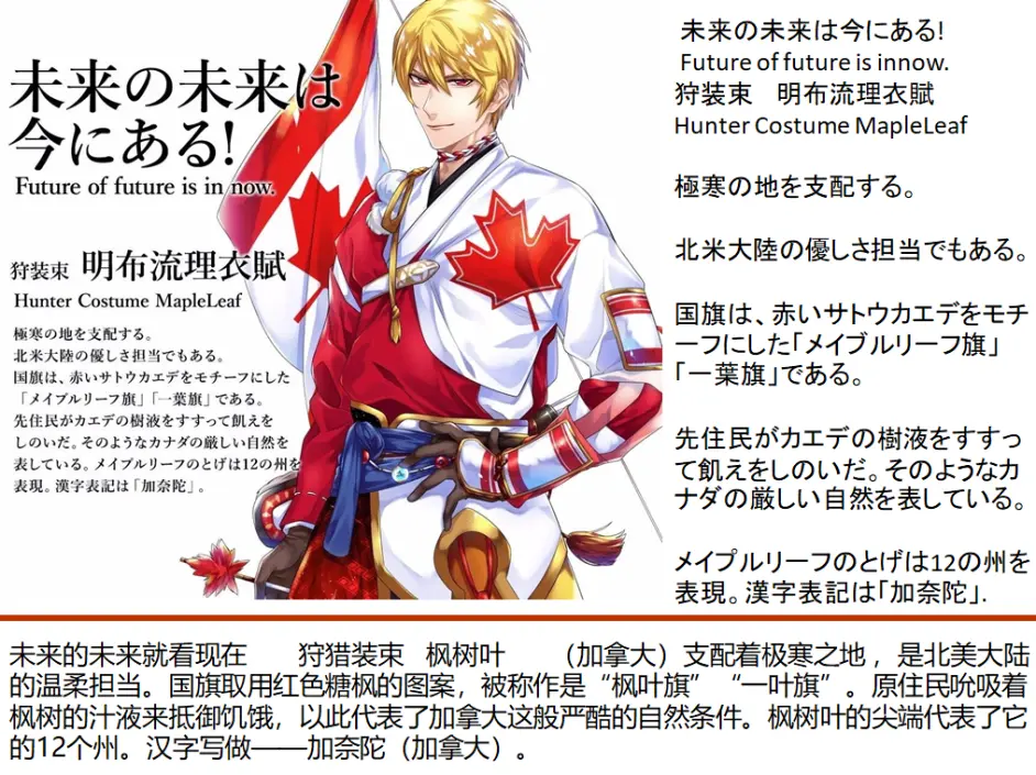 和阿宅一起看世界国旗拟人 一起学日语 哔哩哔哩