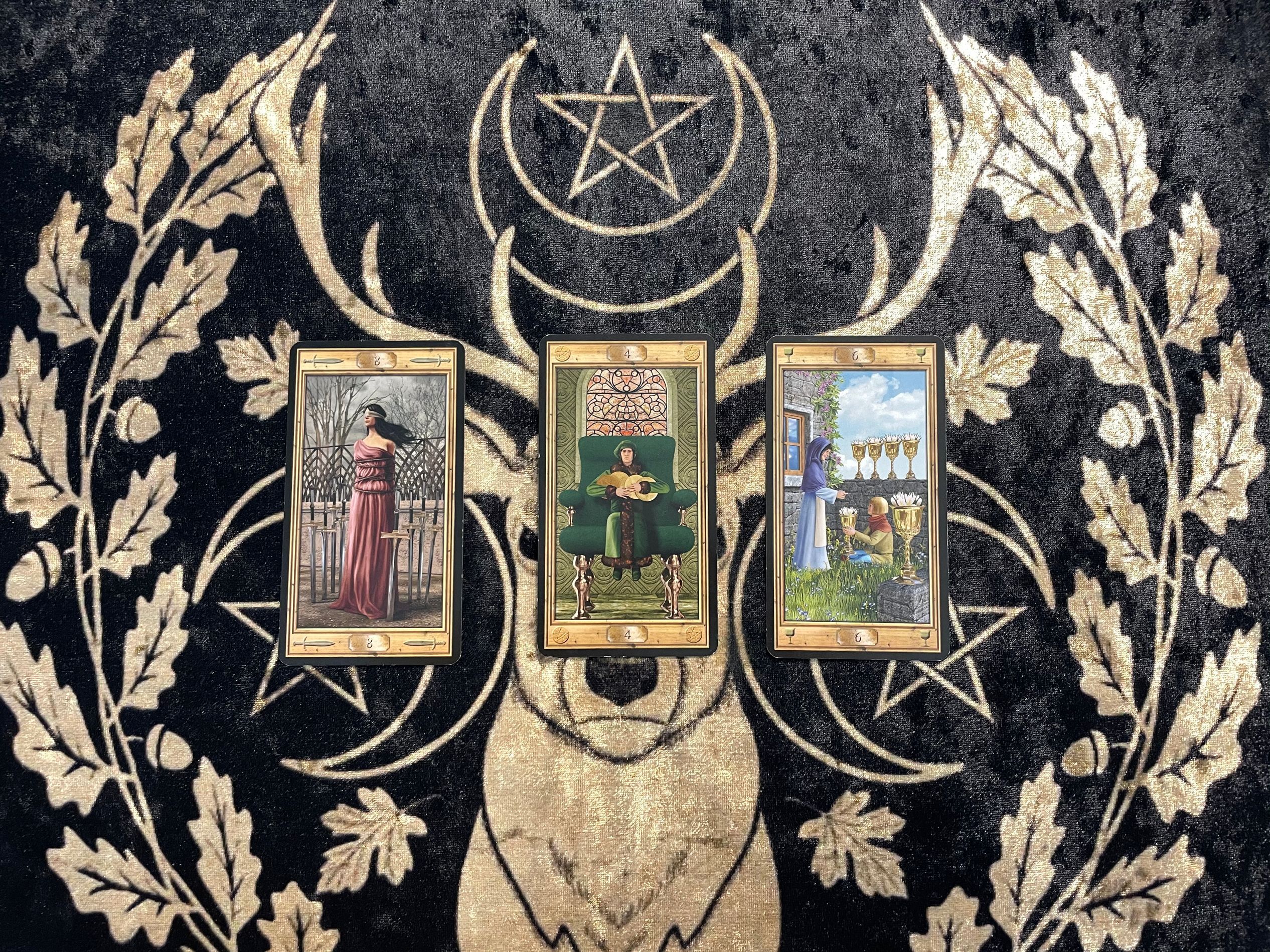 权杖骑士 圣杯十