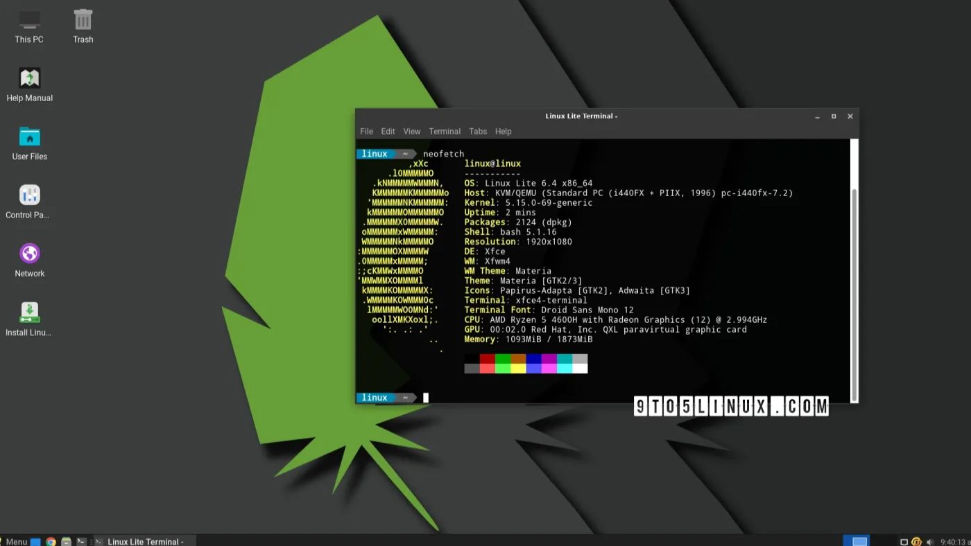 Linux lite 6 4 ubuntu 22 04 2 lts 