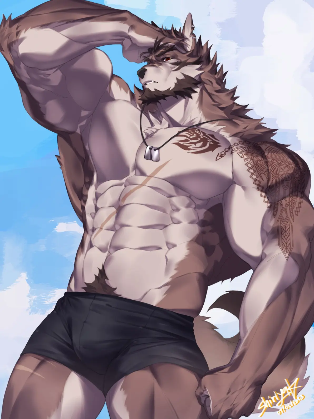 muscle肌肉兽人分享29