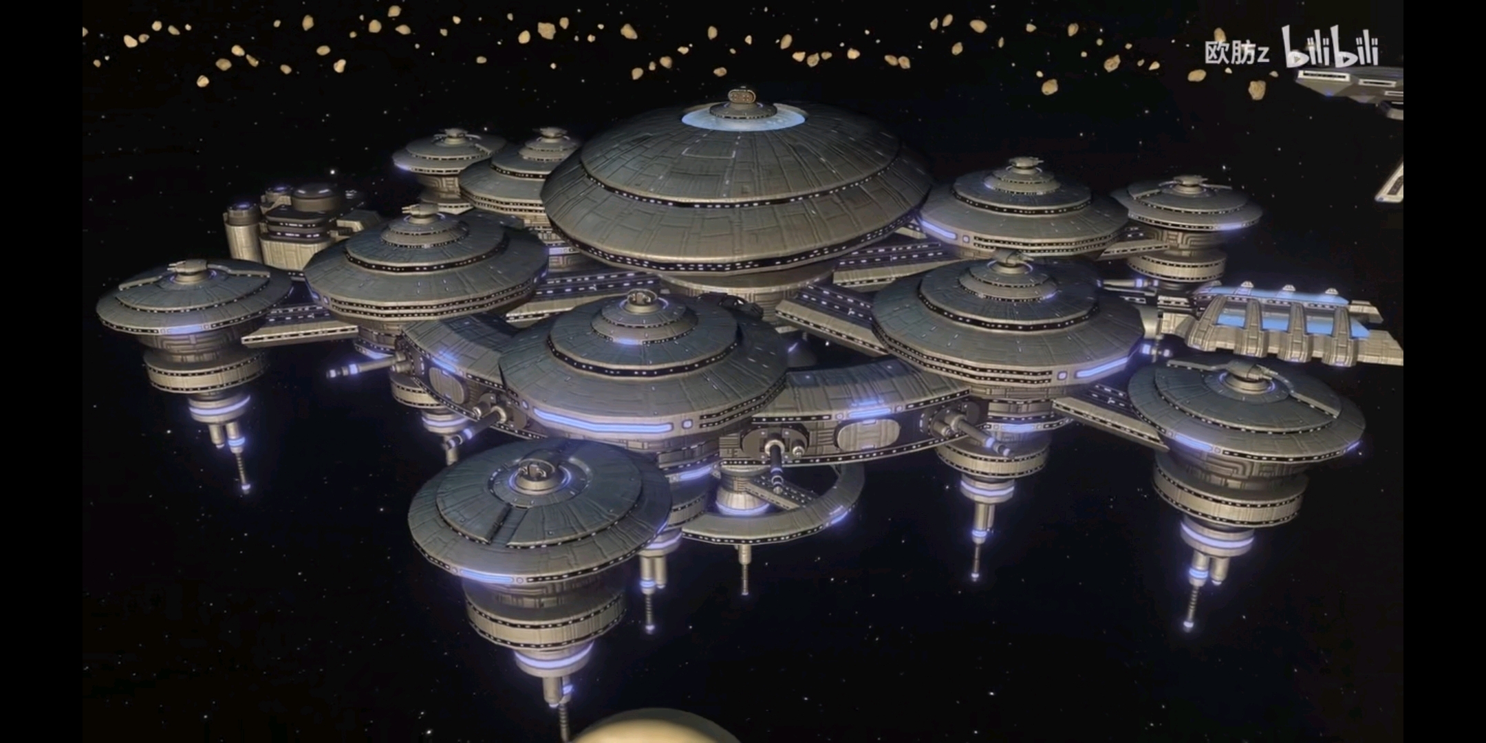 初阳太空军的船坞