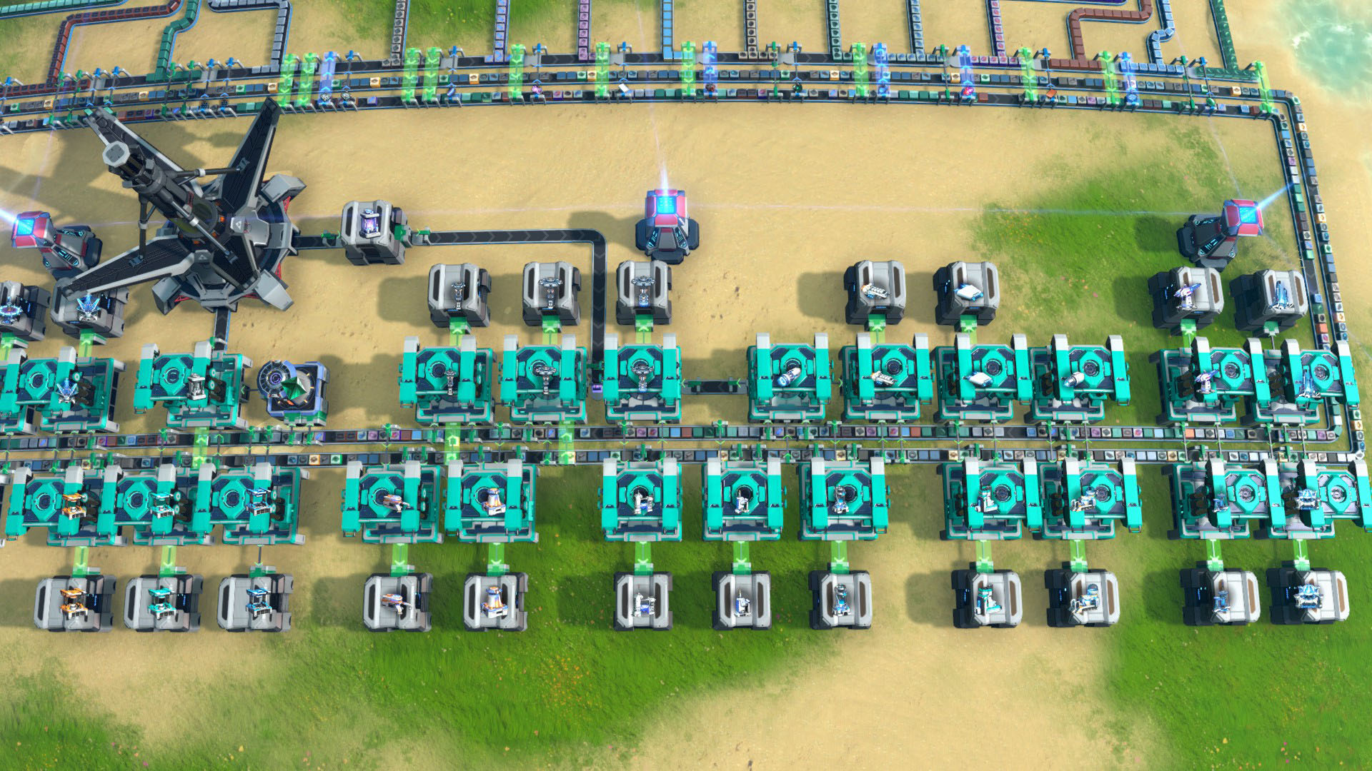 柔性生产线戴森球计划如何优雅地混料生产