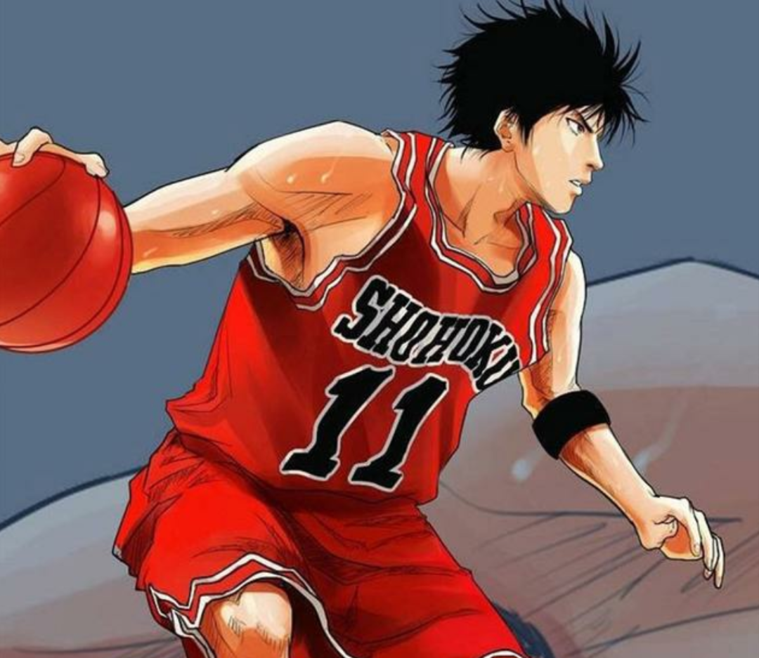 《灌篮高手》流川枫如果当初找的是牧绅一单挑