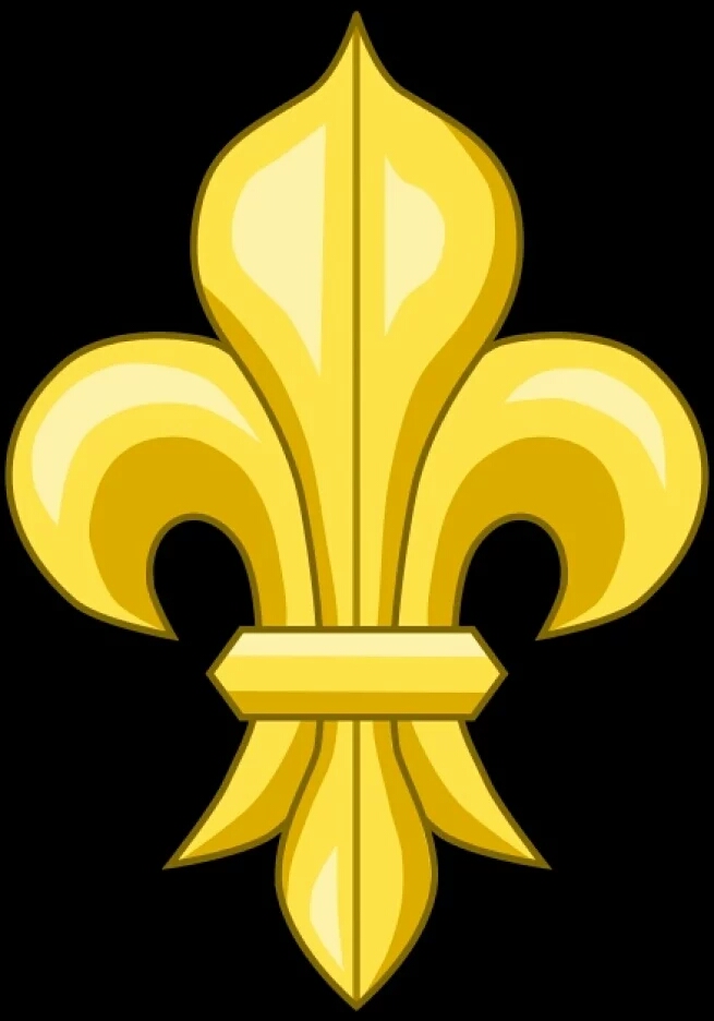 法国王室徽章鸢尾花图片